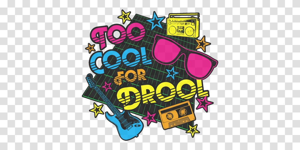 Too Cool For Drool Baby Onesie Sae Institute, Guitar, Leisure Activities, Musical Instrument, Text Transparent Png