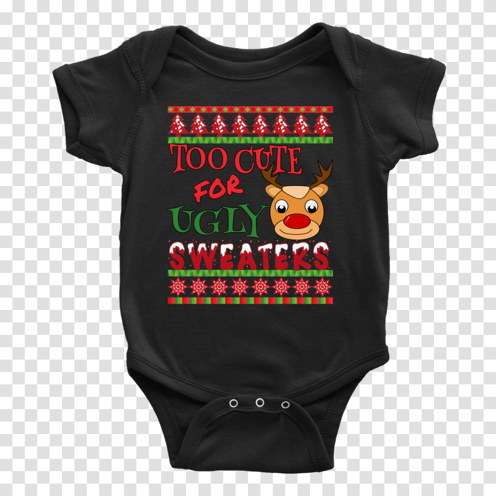 Too Cute For Ugly Sweaters, Apparel, T-Shirt, Sleeve Transparent Png