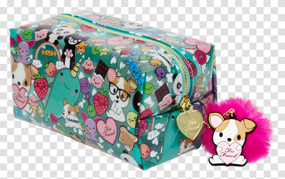 Too Faced Clover Makeup Bag, Pencil Box, Rug, Toy, Luggage Transparent Png