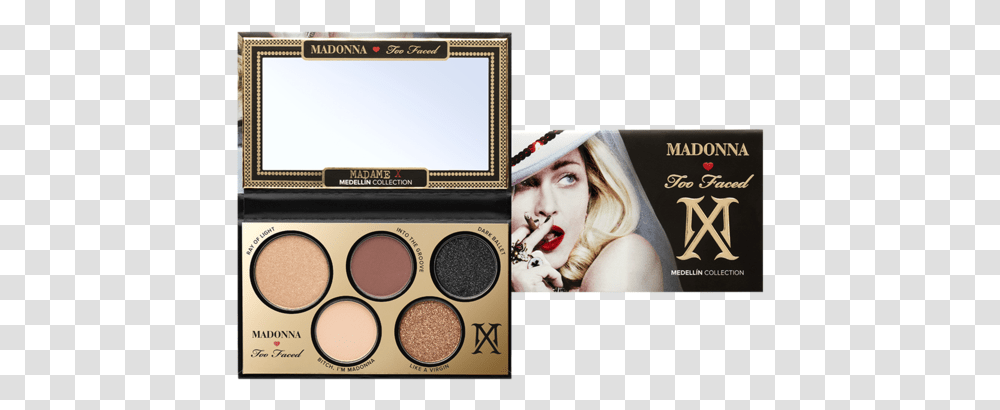 Too Faced Madonna Collection, Person, Human, Cosmetics, Face Makeup Transparent Png