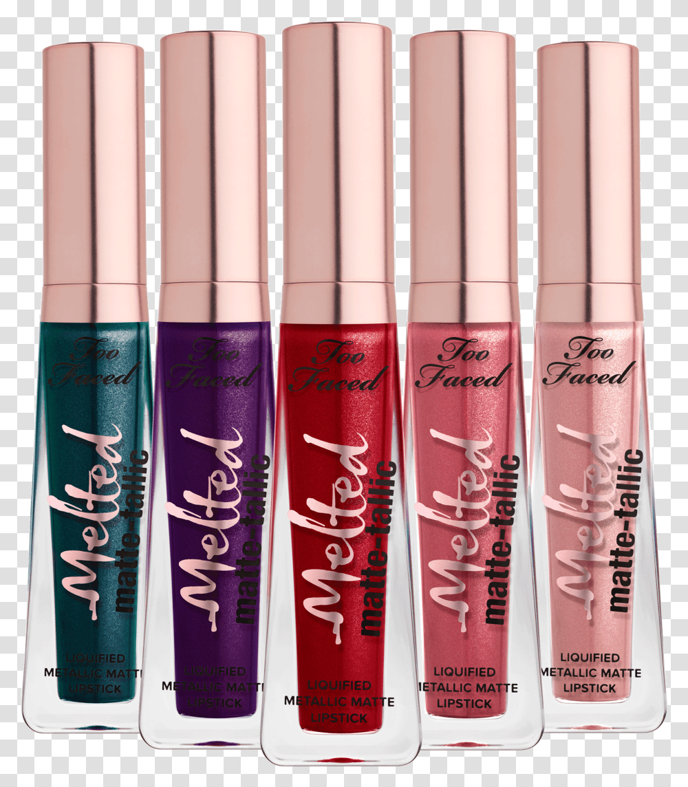 Too Faced Melted Matte Metallic Too Faced Melted Matte Tallics, Cosmetics, Mascara Transparent Png