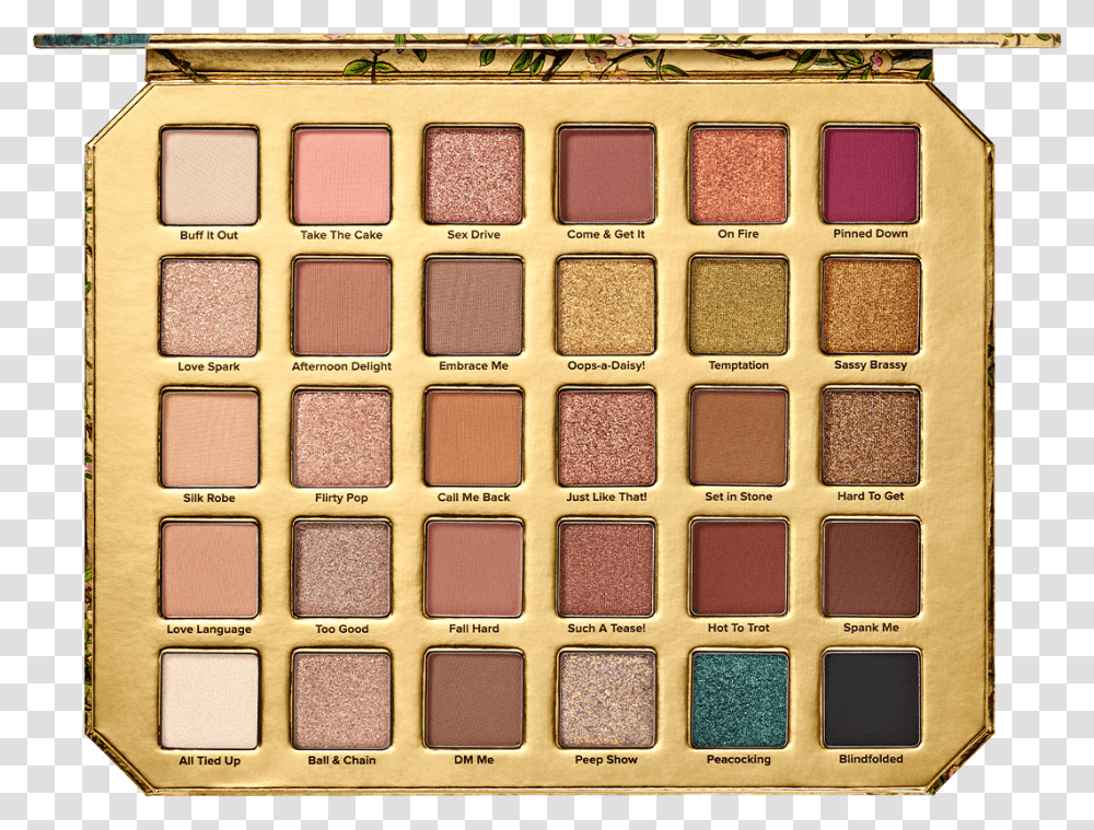 Too Faced Natural Lust, Palette, Paint Container, Computer Keyboard, Computer Hardware Transparent Png
