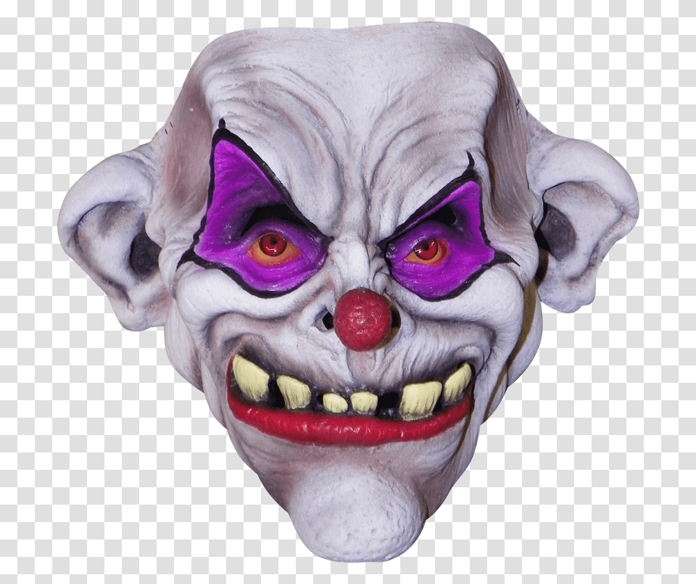 Toofy The Clown Mask Clown Mask, Performer, Person, Human, Mime Transparent Png