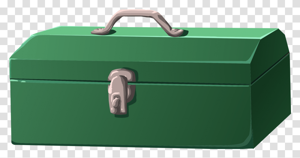 Tool Boxes Clipart Clipart Toolbox, Mailbox, Green, Luggage, Trash Can Transparent Png