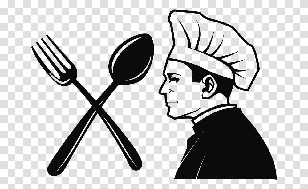 Tool Clipart Chef Fork And Spoon Svg, Scissors, Weapon, Weaponry, Photography Transparent Png