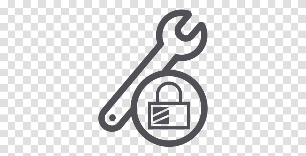 Tool Integration Icon Sign, Security, Lock, Key Transparent Png