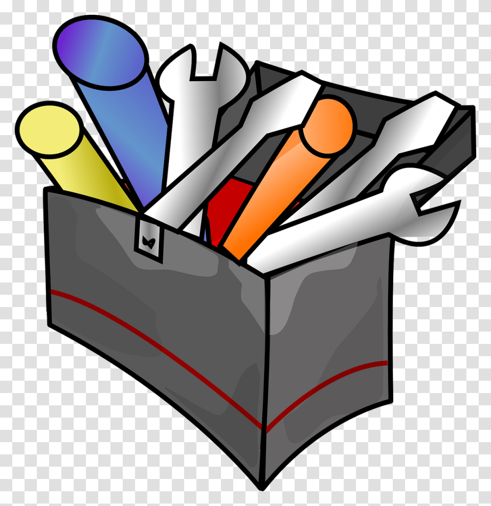 Tool Kit Clipart Tools Clipart, Marker, Box, Pen Transparent Png
