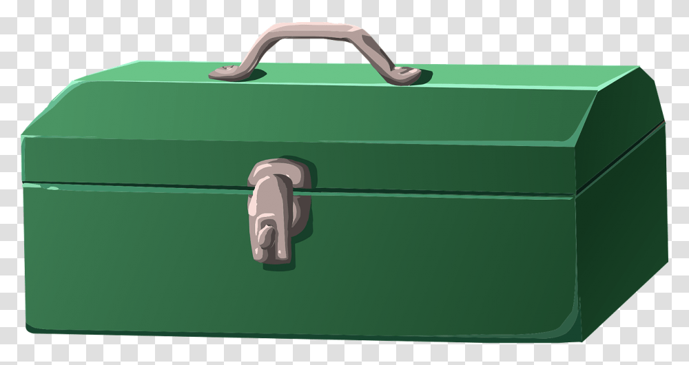 Toolbox, Mailbox, Luggage, Green, Room Transparent Png