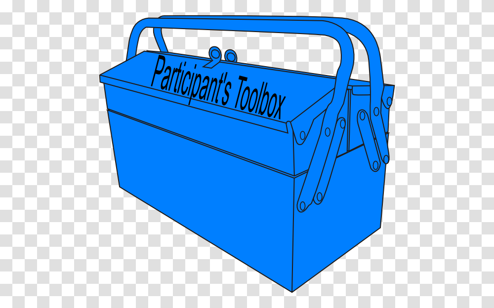 Toolbox Participant Lt Blue Clip Art, Machine, Moving Van, Transportation, Mailbox Transparent Png