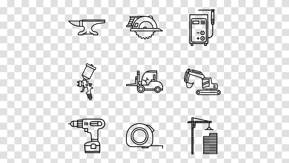 Tools And Machinery Tools And Machinery Icon, Gray, World Of Warcraft Transparent Png