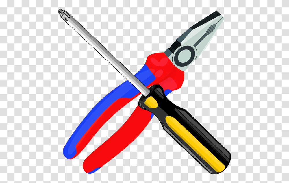 Tools Clip Art, Screwdriver, Pliers Transparent Png