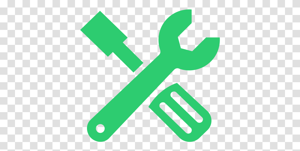 Tools Icon Green Tools Icon, Key, Wrench Transparent Png