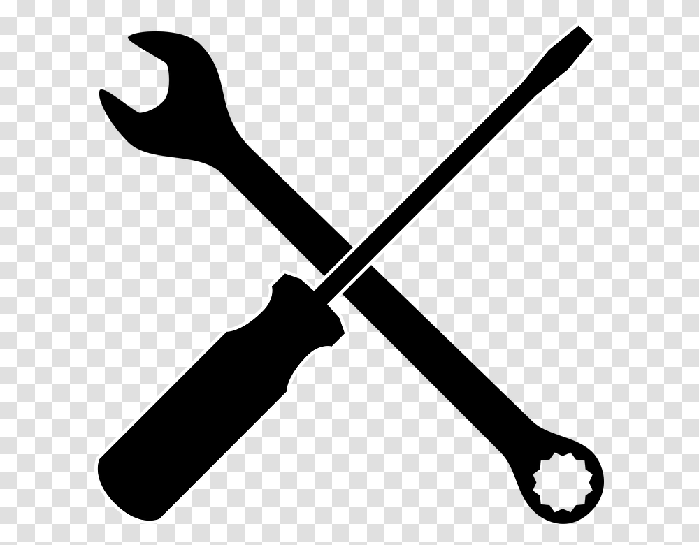 Tools Logo Screwdriver Key Box End Wrench Icon Screwdriver And Wrench Clipart Transparent Png
