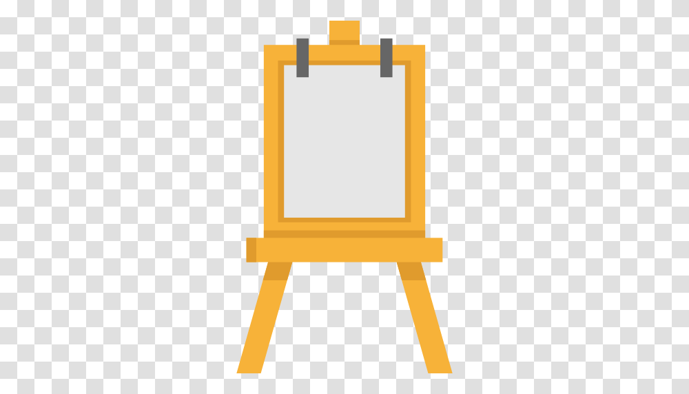 Tools Tool Paint Art Painting Artistic Easel Canvas, Cross, White Board, Fence Transparent Png