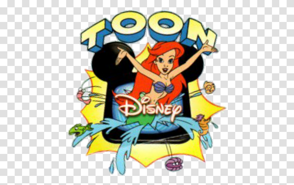 Toon Disney Ariel, Person, Label Transparent Png
