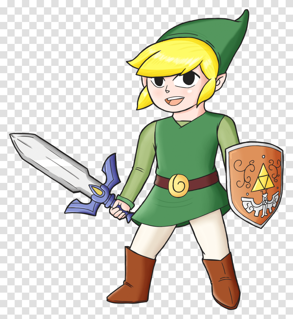 Toon Link Cartoon, Elf, Costume, Apparel Transparent Png