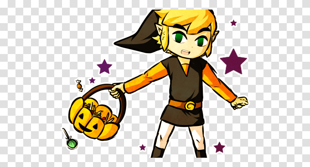 Toon Link Halloween Zelda Halloween Link Fan Art, Person, Human, Scarecrow, Pirate Transparent Png