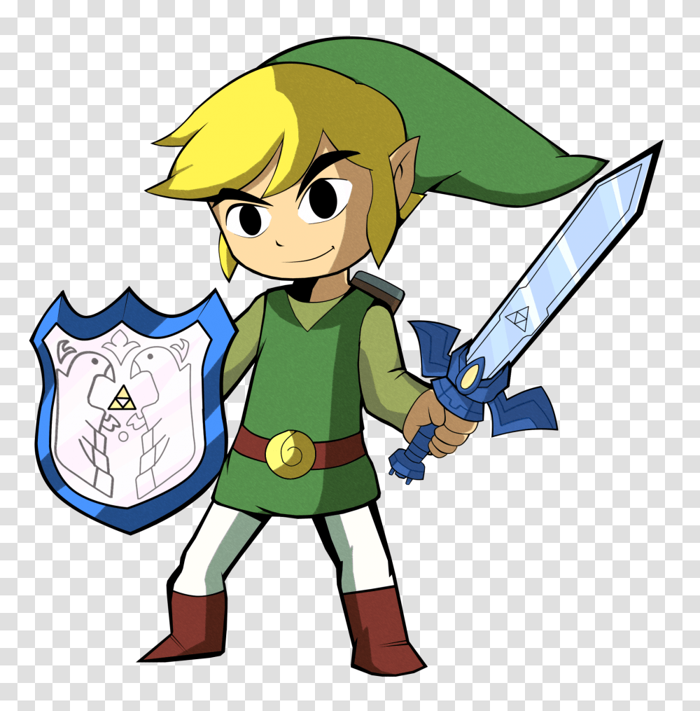 Toon Link, Legend Of Zelda, Person, Human, Elf Transparent Png