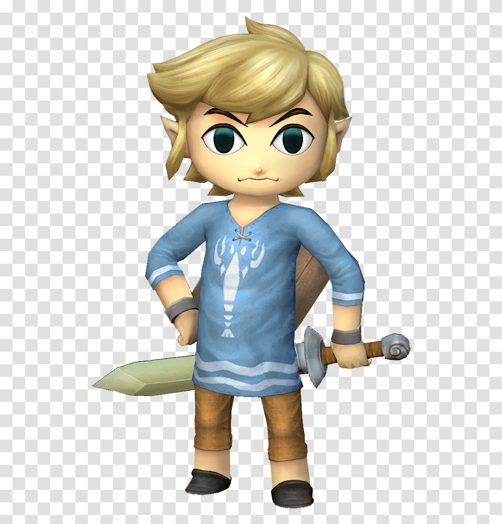 Toon Link Outset Island, Doll, Toy, Person, Human Transparent Png