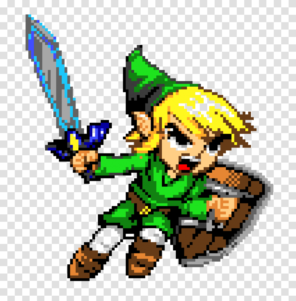 Toon Link Pixel Art Maker, Toy, Legend Of Zelda, Elf Transparent Png