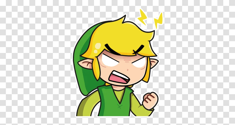Toon Link Whatsapp Stickers Stickers Cloud Toon Link Stickers Whatsapp, Elf, Fireman, Poster, Advertisement Transparent Png