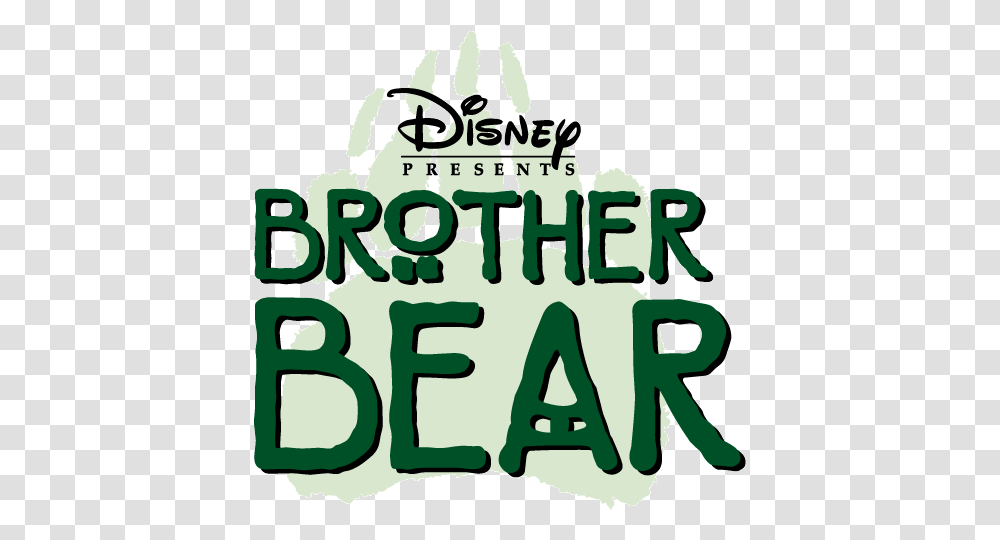 Toonarific Clipart Gallery Disney Brother Bear Logo, Text, Word, Alphabet, Transportation Transparent Png