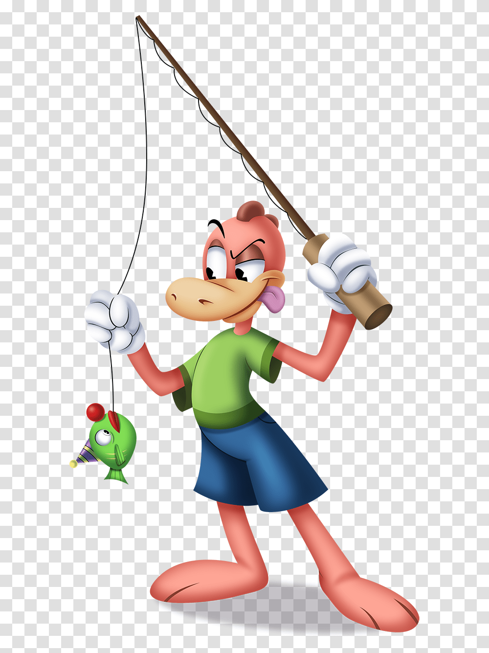 Toontown Fishing Rods, Person, Human, Sport, Sports Transparent Png