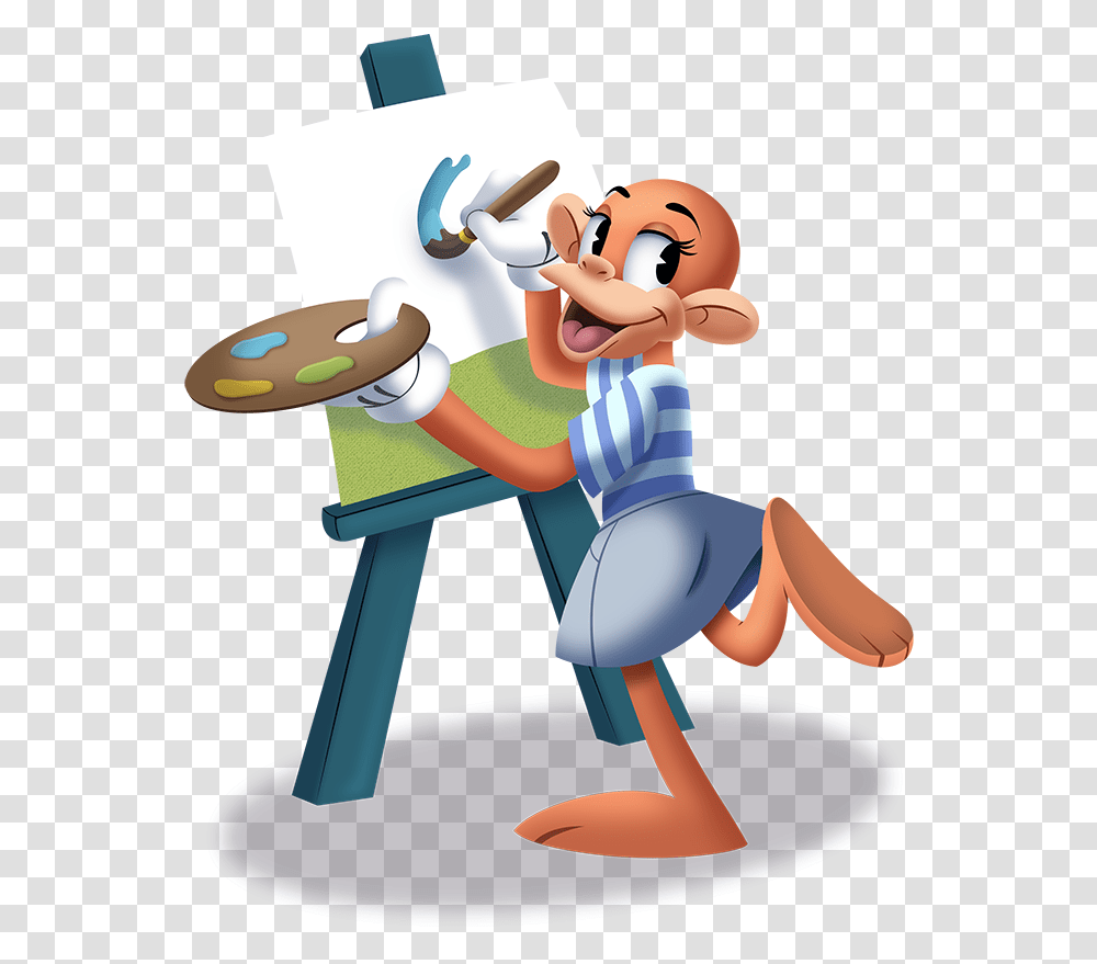 Toontown Toontown 3d Models, Toy, Waiter, Female, Photography Transparent Png