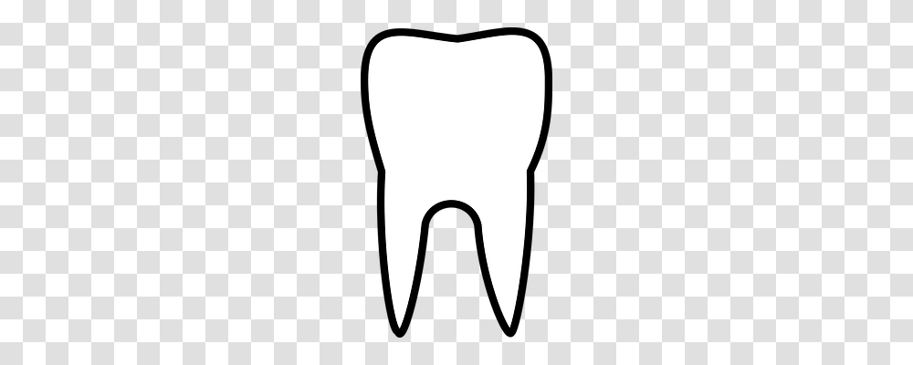 Tooth Silhouette, Stencil, Light, Undershirt Transparent Png