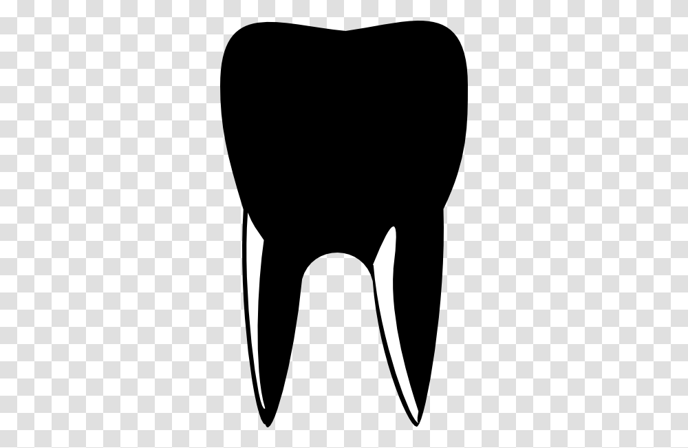 Tooth Black Cliparts, Silhouette, Sleeve, Apparel Transparent Png