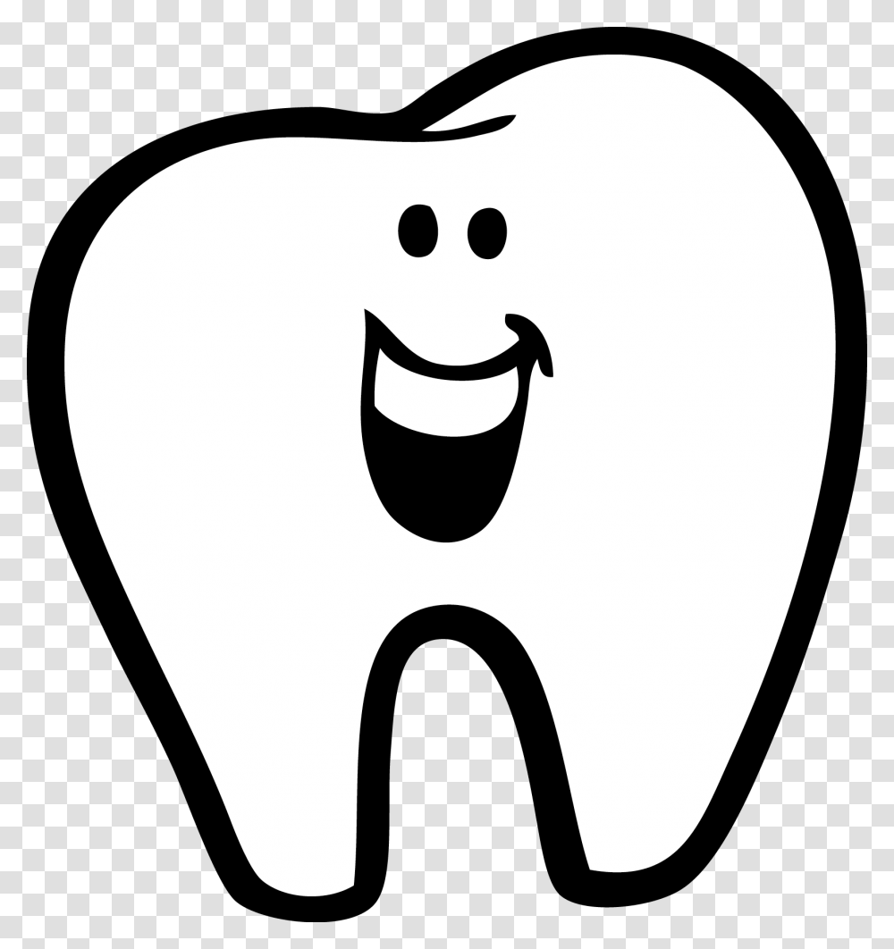 Tooth Clipart, Stencil, Light, Label Transparent Png