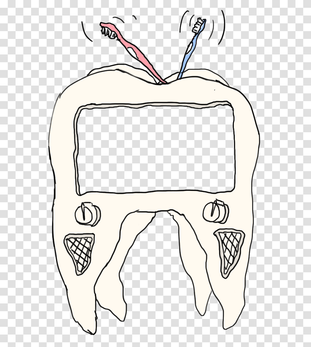Tooth Illustration, Bag, Pillow, Cushion, Hand Transparent Png
