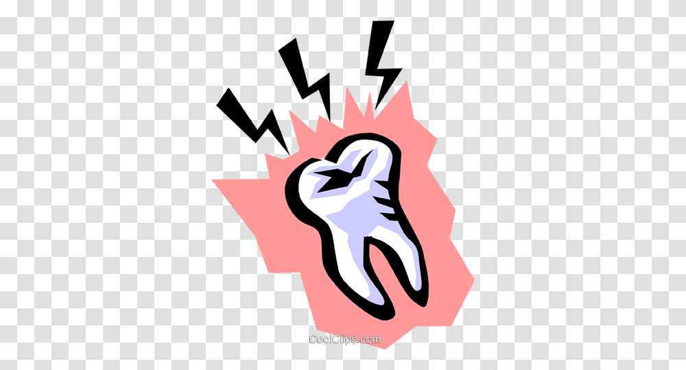 Tooth Royalty Free Vector Clip Art Illustration, Hand, Poster, Advertisement, Fist Transparent Png