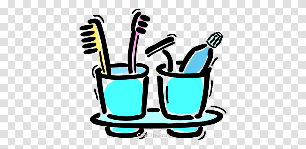 Toothbrush With Razor And Toothpaste Royalty Free Vector Clip Art, Tool, Cup, Bucket, Stencil Transparent Png