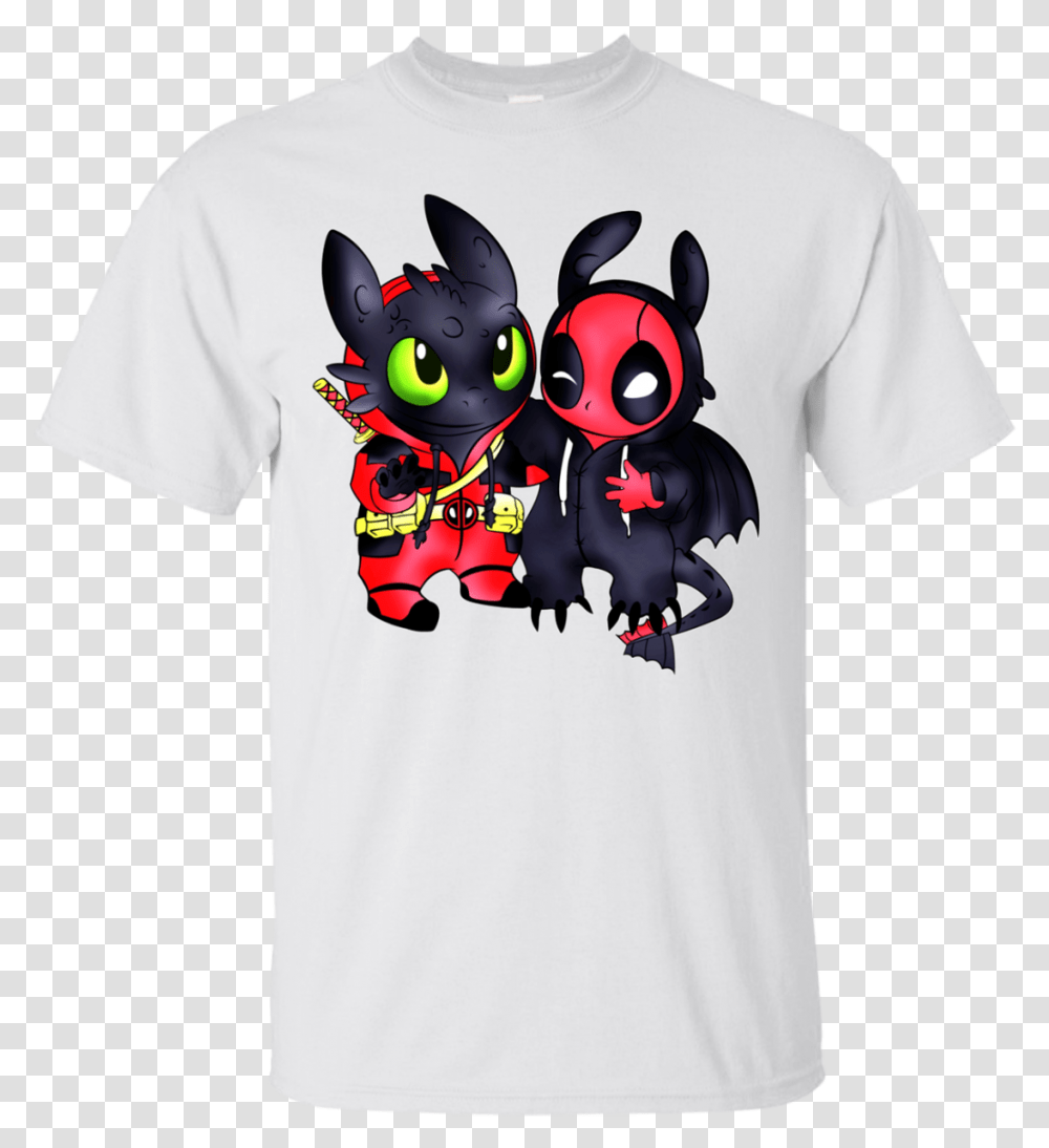 Toothless And Deadpool, Apparel, T-Shirt Transparent Png