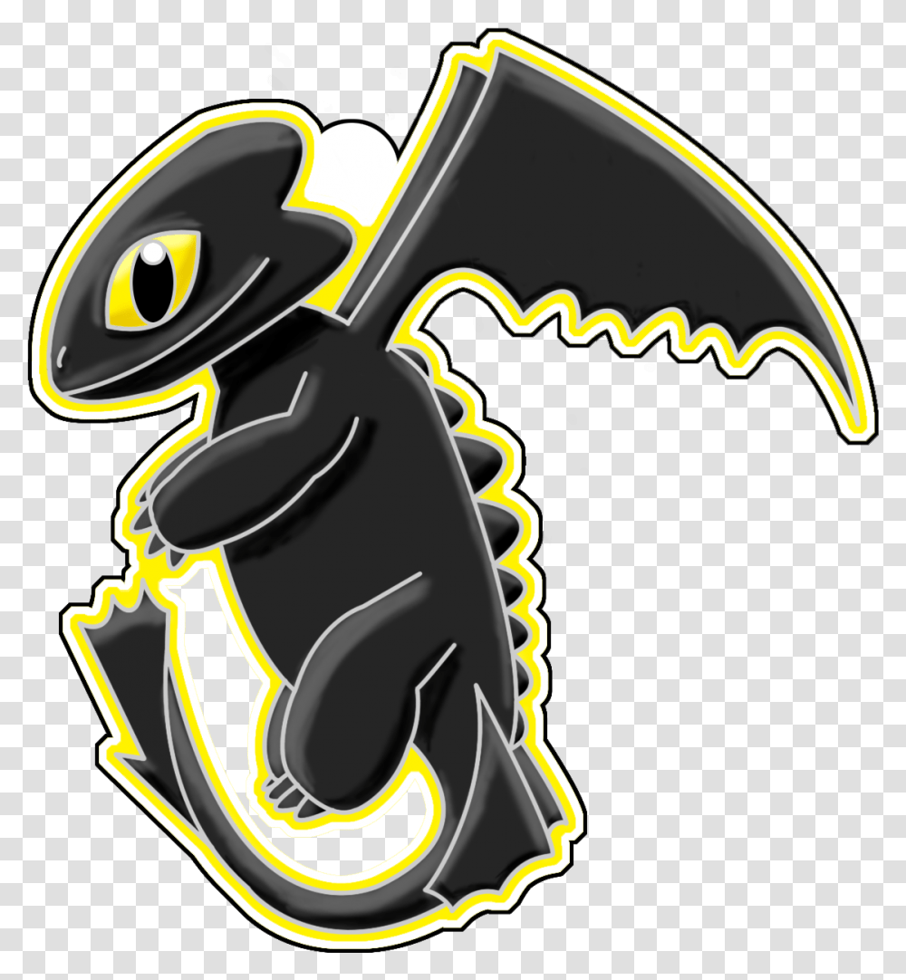 Toothless Badgekeychain Clipart Download Illustration, Dragon Transparent Png