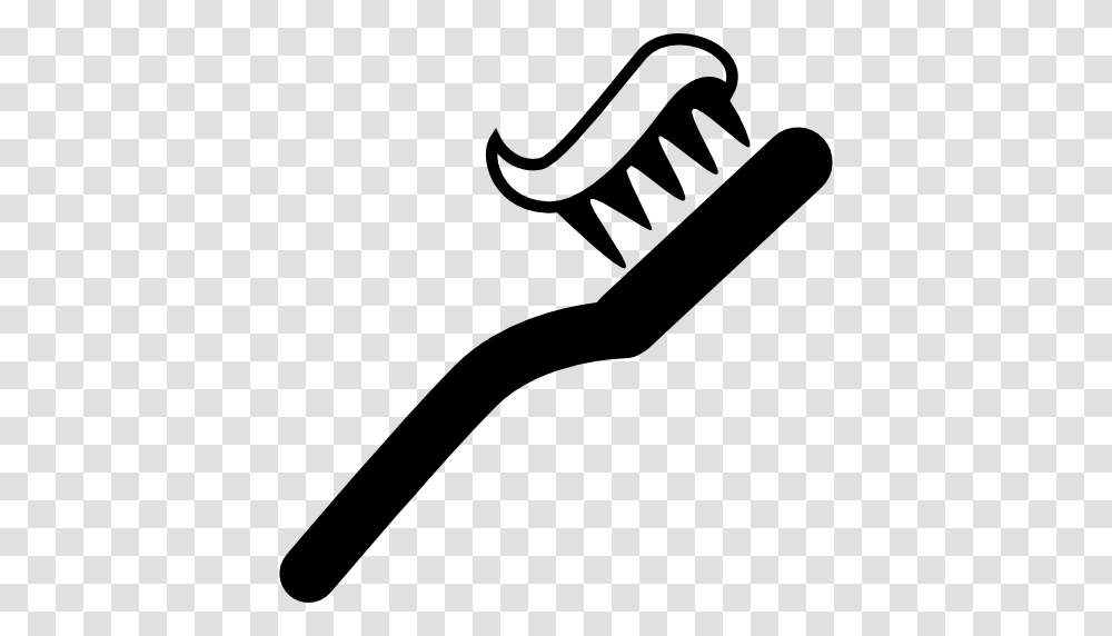 Toothpaste And Toothbrush Royalty Free Vector Clip Art, Hammer, Tool, Cutlery, Fork Transparent Png