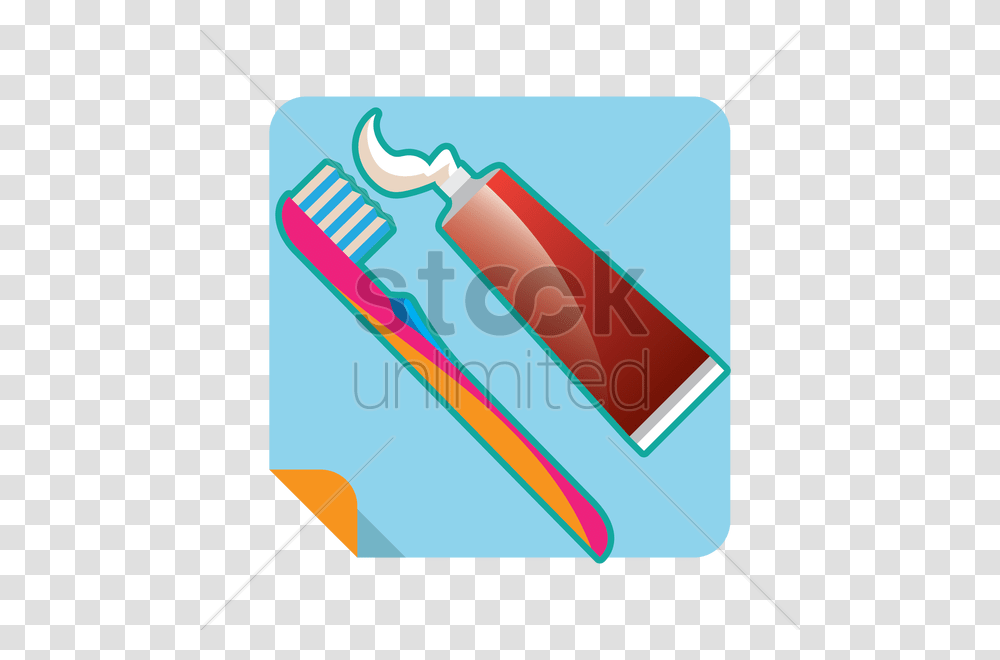Toothpaste On Toothbrush Vector Image, Dynamite, Bomb, Weapon, Weaponry Transparent Png