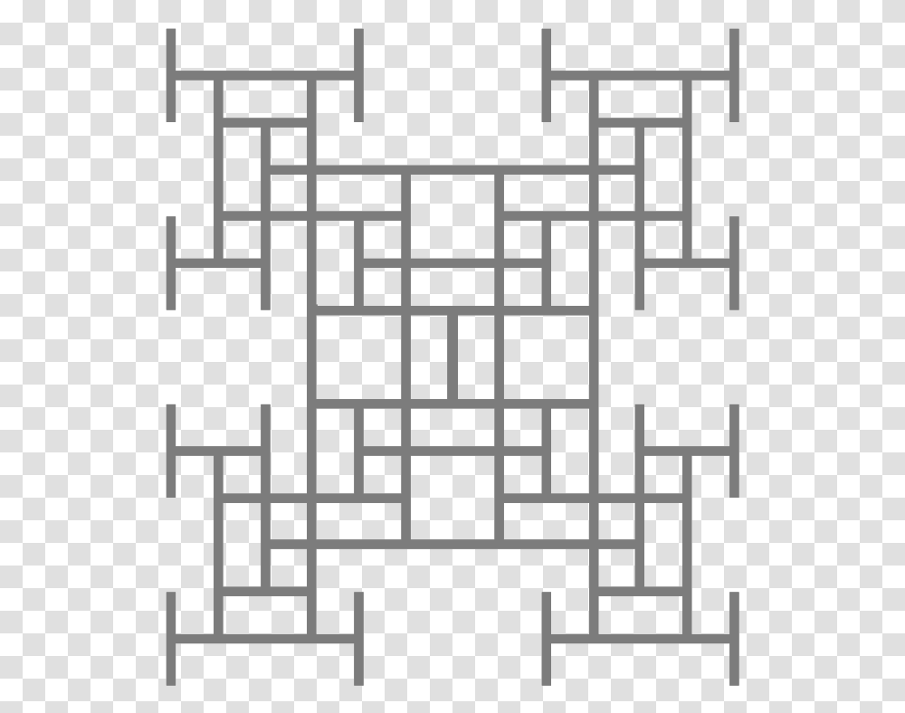 Toothpick Fractal, Maze, Labyrinth, Pattern, Rug Transparent Png