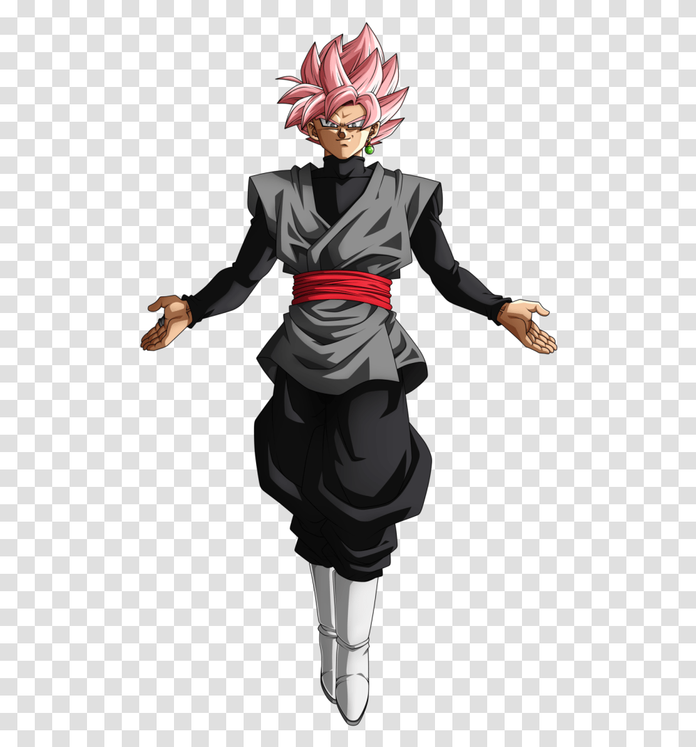 Top 10 Dragon Ball Bad Guys That Kicked A And Took Names Goku Black Rose, Ninja, Person, Human, Hand Transparent Png