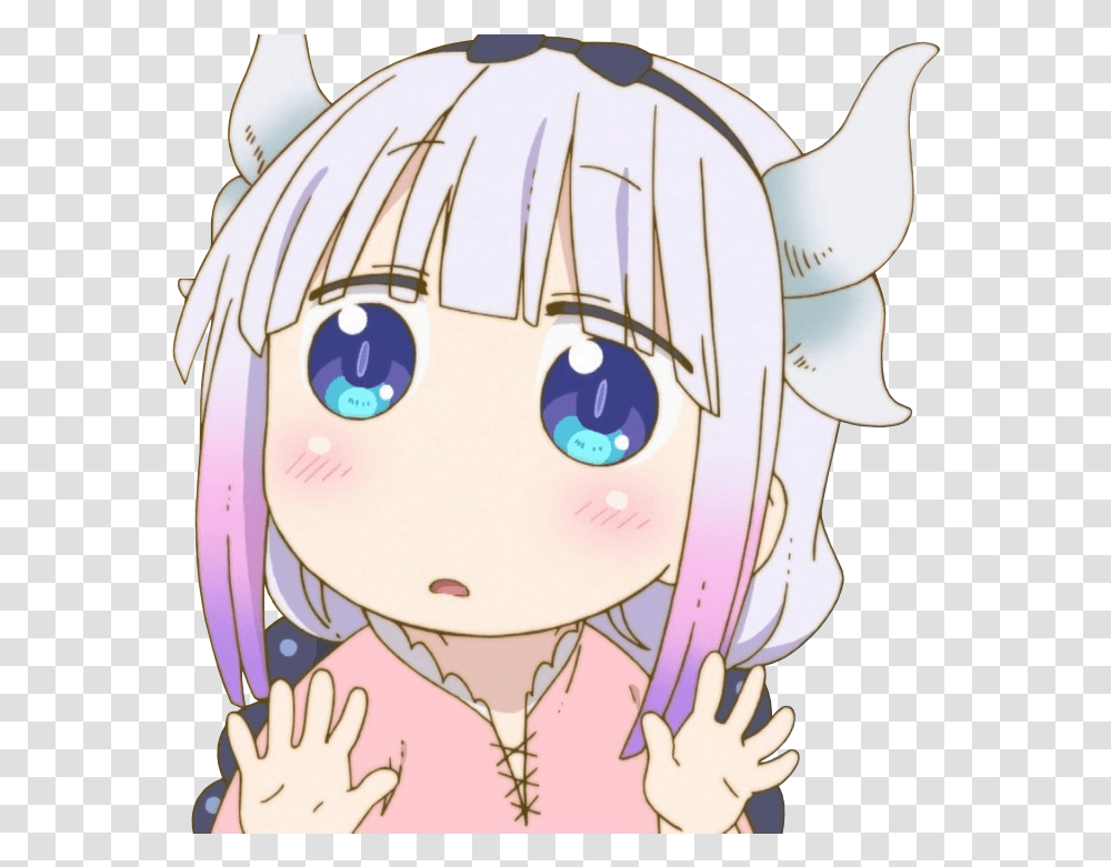 Top 10 Kawaii Anime Girls Ranked Dragon Maid Teru Teru Bozu, Comics, Book, Manga, Helmet Transparent Png