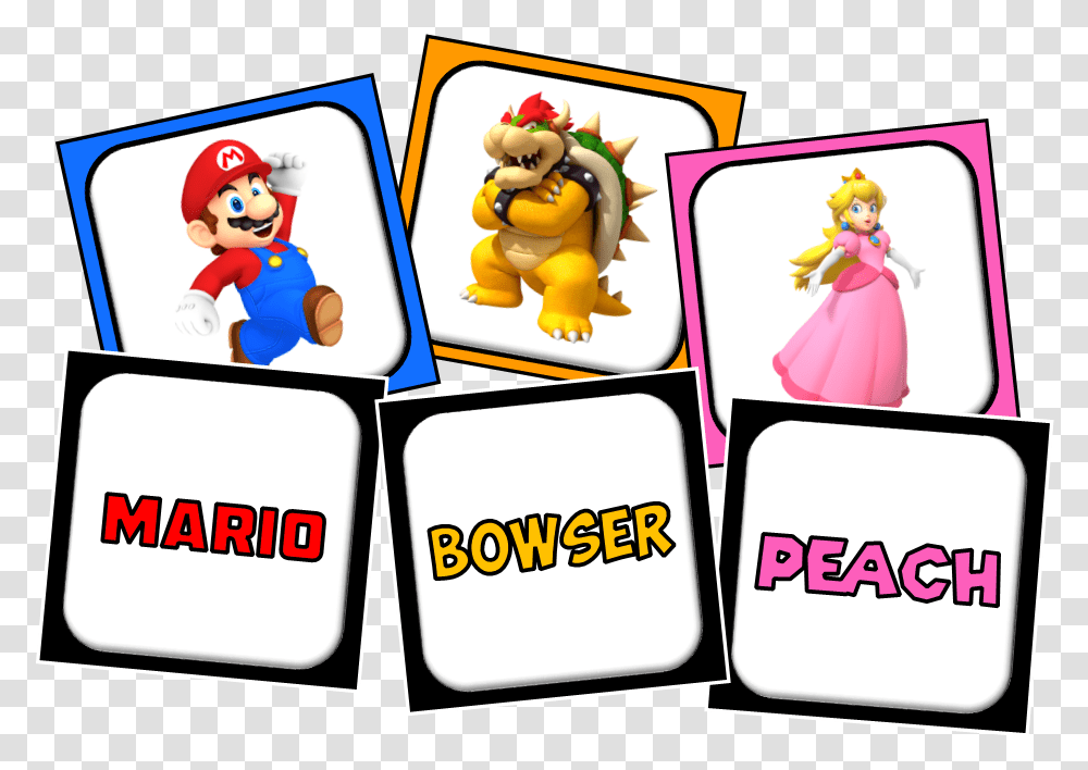 Top 10 Mario Birthday Party Games Bowser, Super Mario, Toy, Doll Transparent Png