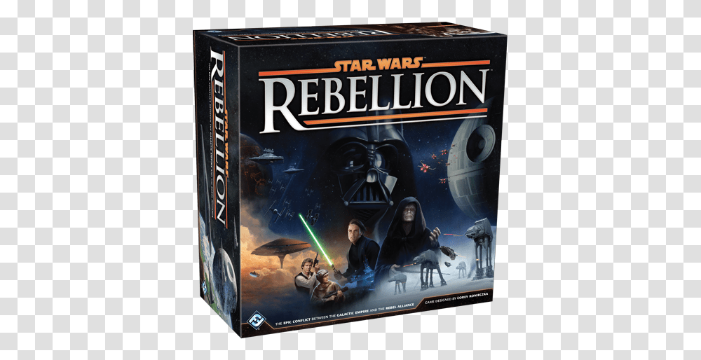 Top 15 Star Wars Board Games Star Wars Rebellion Fantasy Flight, Person, Human, Poster, Advertisement Transparent Png