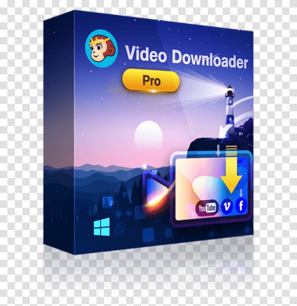 Top 20 Best Game Screen Recorders For Windowsmacandriodios Dvdfab Video Downloader, Text, Metropolis, Building, Advertisement Transparent Png