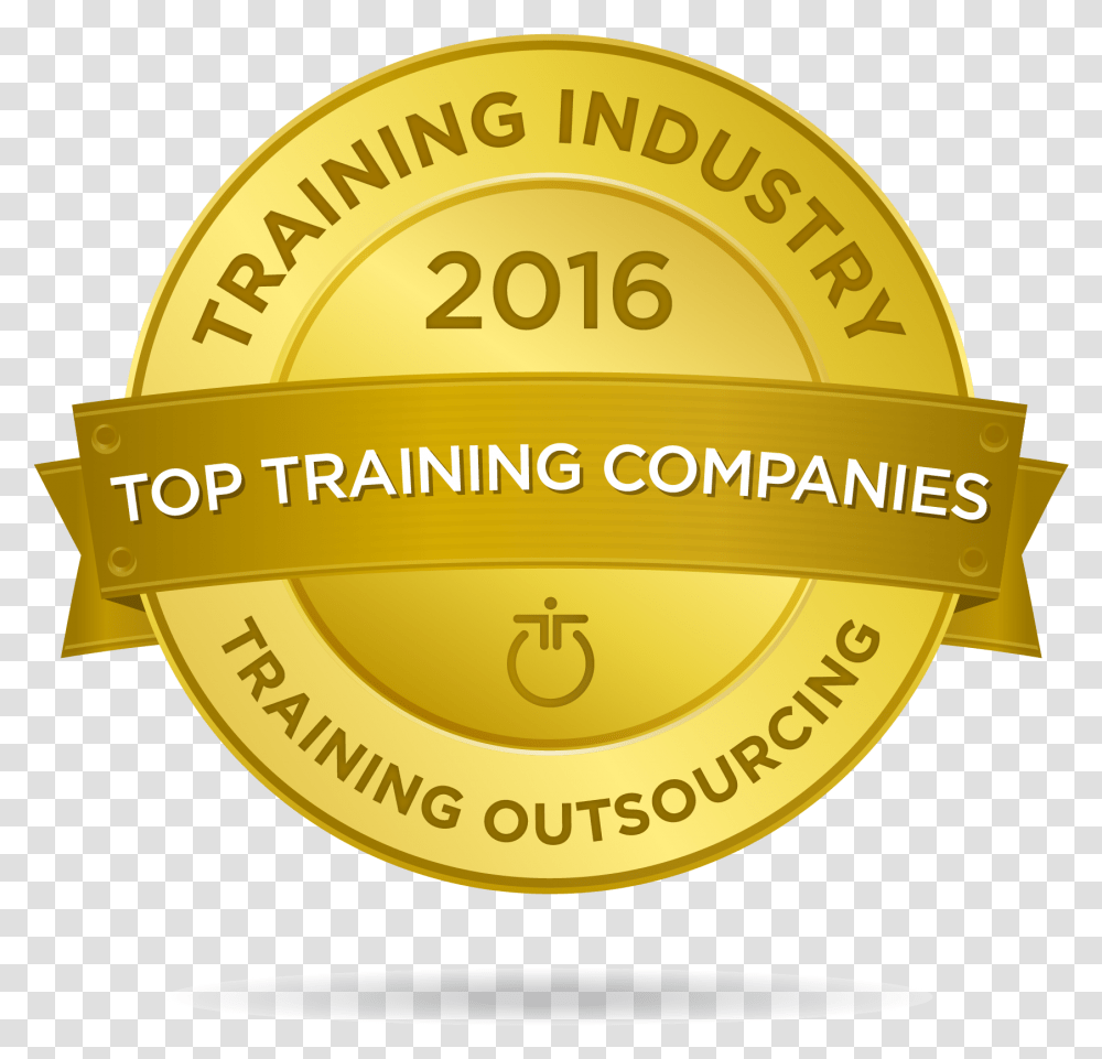 Top 20 Leadership Training Companies, Label, Gold, Logo Transparent Png