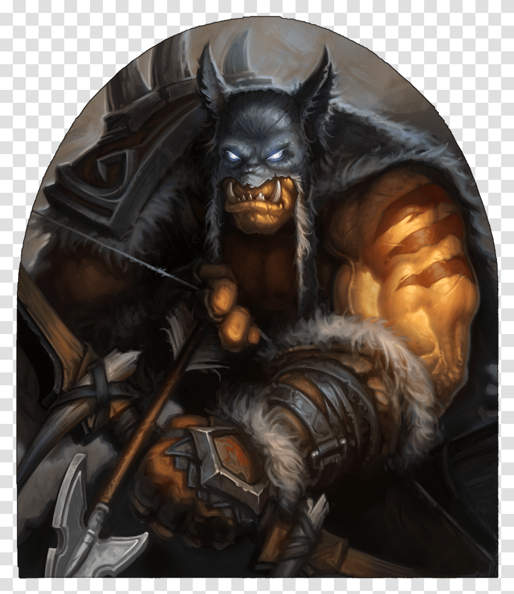 Top 25 Best Hunting Stuff Ideas Rexxar Hearthstone, Painting, Person, Human, Mammal Transparent Png
