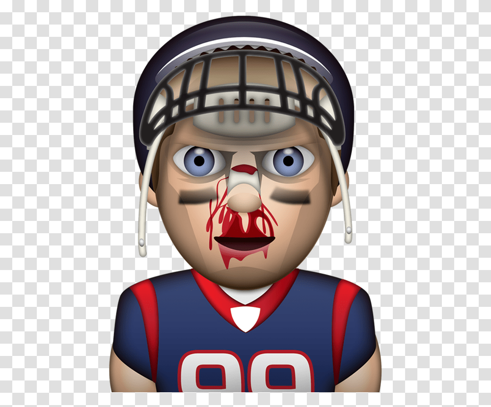 Top 40 Fantasy Football Emojis Houston Texans Emojis, Performer, Head, Face, Clown Transparent Png