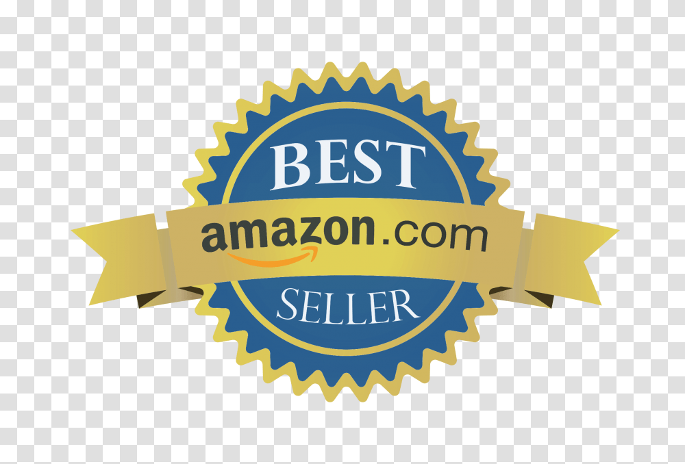 Top Amazon Best Selling Books, Label, Logo Transparent Png