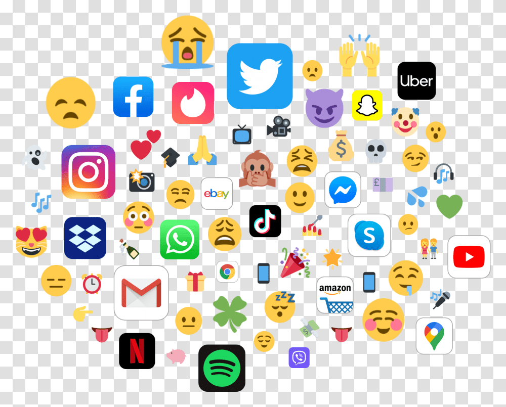 Top Apps & Our Emotions Carphone Warehouse Microphone Emoji, Symbol, Text, Pac Man, Scoreboard Transparent Png
