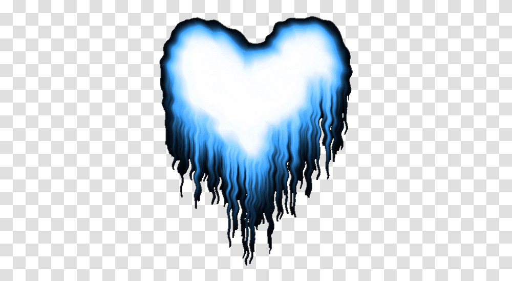 Top Blueheart Stickers For Android & Ios Gfycat Blue Flame Heart, Horse, Mammal, Animal, Graphics Transparent Png